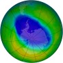 Antarctic Ozone 1993-11-11